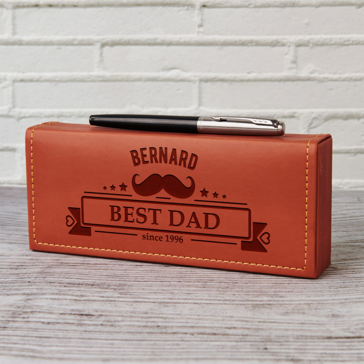 Best dad - Füller Parker im Etui